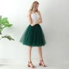 TUTU tylová sukně dámská zelená 65 cm