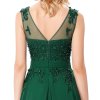 ZELENÉ TYLOVÉ ŠATY GREEN PEARL