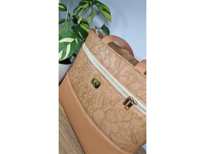 VIKTORIA hnedá reliefna