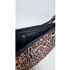 Kabelka LUNA čierna leopard