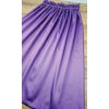 Sukňa odtieň tlmená fialová