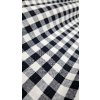 Sukňa karo čierno biele