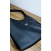 Hobobag kabelka VIOLET čierna koženka