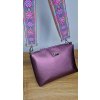 Kabelka MIA fialová strieborné komponenty