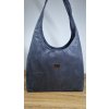 Hobobag kabelka imitácia brúsenej kože - šedá
