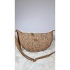 Kabelka LUNA mocca s ornamentom