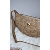 Kabelka LUNA mocca s ornamentom