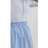 Sukna ľan s bavlnou light blue - aj iné odtiene