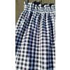 Riasena sukna karo - kocka bavlnená  Sukňa namieru