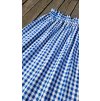 Riasena sukna karo - kocka bavlnená  Sukňa namieru