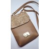 Minibag mocca s ornamentom