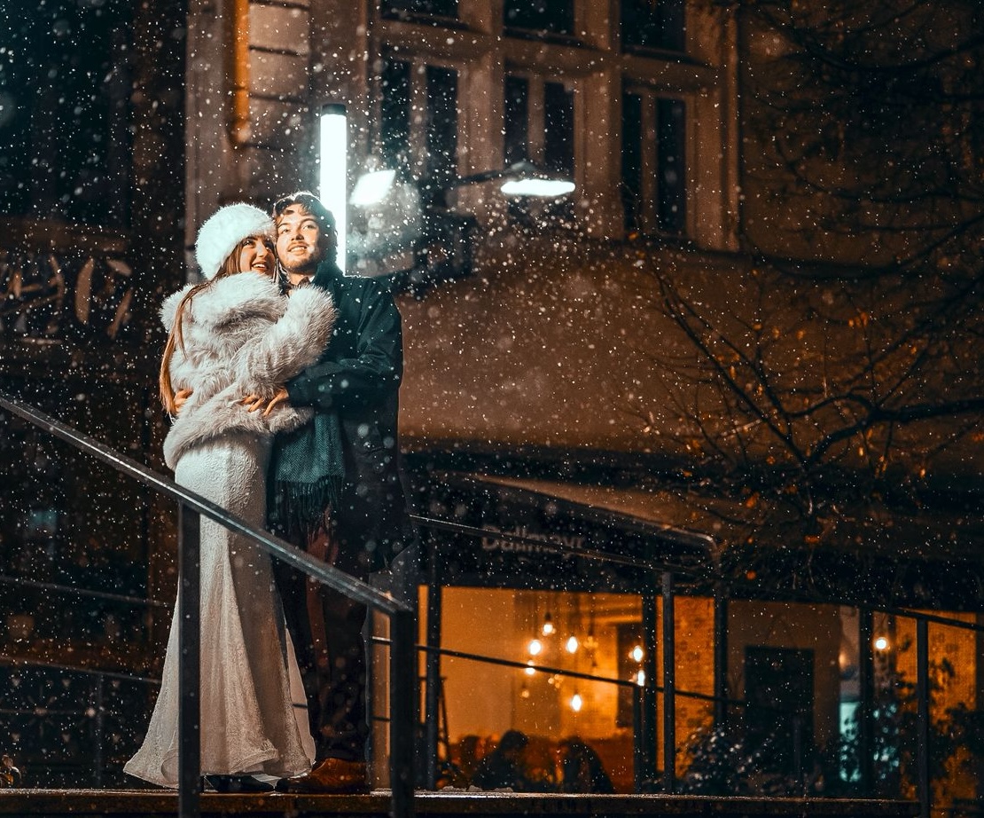 Když se svatba potká s vánoční atmosférou