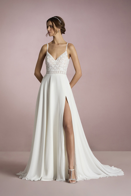 svatebni saty domo white one 2025