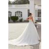 svatebni saty ernestine kolekce pronovias vrstvena tylova sukne krajkovy korzetovy zivutek bez raminek 2