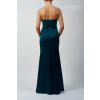 spolecenske maturitni saty petrolejove modra dlouha sukne bez raminek 2