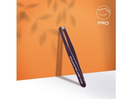 Pinzeta na obočí STALEKS EXPERT 11/3 FIALOVÁ