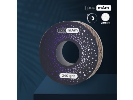 Modrá jednorázová brusná páska papmAm EXPERT (bez pouzdra)- 240