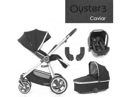 babystyle oyster3 zakladny balicek 4 v 1 caviar 2021
