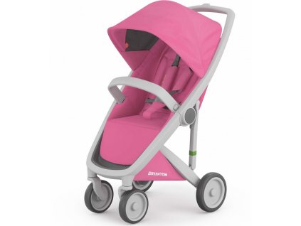 greentom 2 in 1 stroller grey pink 28