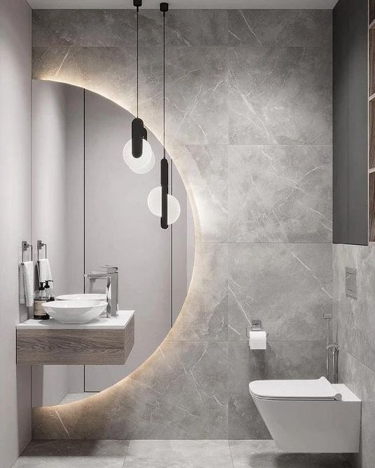 Koupelnové LED zrcadlo: Osvětlete si koupelnu s elegancí a stylem