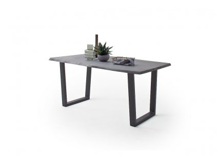 Jedálenský stôl Calabria podnož trapez antracit - Glamour Design 1