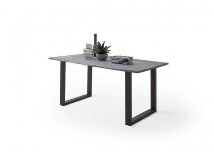Jedálenský stôl Calabria podnož U antracit - Glamour Design 1
