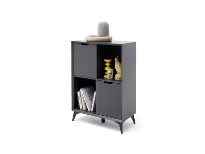 Komoda NETANJA V sivá - Glamour Design 1