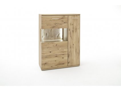 Komoda SANTORI - vysoká pravá - Glamour Design 1