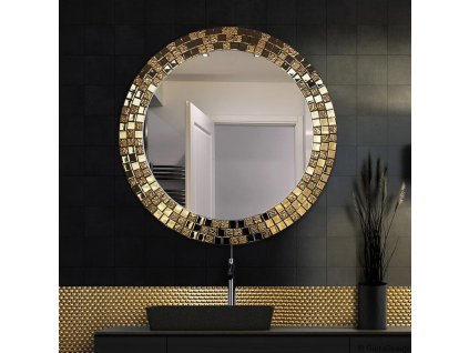 Zrkadlo Aurea gold - Glamour Design 1
