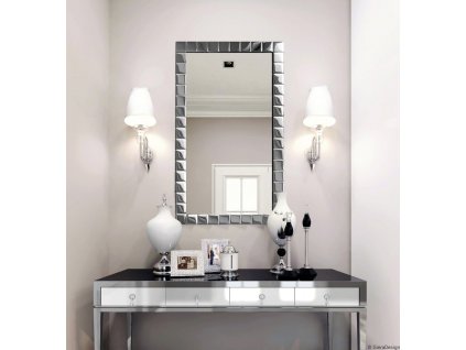 Zrkadlo Quadrum - Glamour Design 3