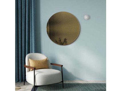 Lustro Venus z kolekcji Cosmo, awangardowa dekoracja do salonu — GieraDesign