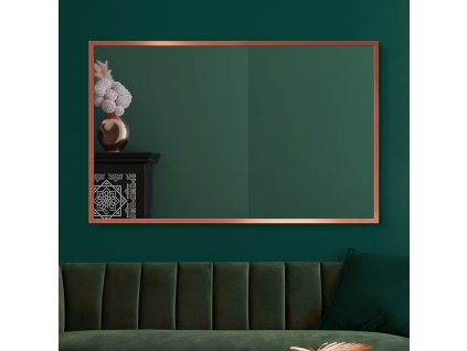 Moderné zrcadlo - Forma Copper - Medena - Obdélníkové