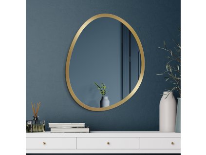 Moderné zrcadlo - Valiant Gold - Zlata - Atypické