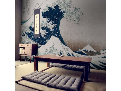 Hokusai (Funkcia Vinyl on textured non-woven fabric brush)