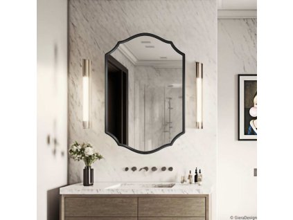 Zrcadlo Gran Amis s vlnou ve velkém tisíciletém stylu od GieraDesign
