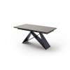 Jedálenský rozkladací stôl Kobe antracit - Glamour Design 2
