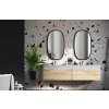 Zrkadlo Dolio black - Glamour Design 3
