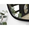Zrkadlo Dolio black - Glamour Design 4