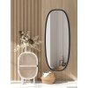 Zrkadlo Dolio black - Glamour Design 6