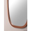 Zblizenie na miedziana rame lustra owalnego Dolio od GieraDesign