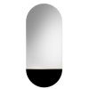 Zrkadlo Novi Black - Glamour Design 1