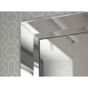 Zrkadlo Satis Opti white - Glamour Design 4