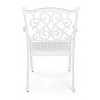 Záhradná stolička Ivrea (Farba Biela)