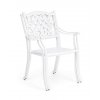 Záhradná stolička Ivrea (Farba Biela)