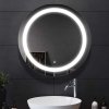 Zrcadlo do kúpelne s LED - Adre LED - Čira - Kulaté- 7