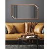 Moderné zrcadlo - Mabex Copper - Medena - Atypické- 5
