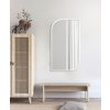 Moderné zrcadlo - Mabex White - b%C3%ADla - Atypické- 3