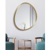 Moderné zrcadlo - Valiant Gold - Zlata - Atypické- 2