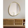 Moderné zrcadlo - Valiant Gold - Zlata - Atypické- 3