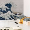 Hokusai (Funkcia Vinyl on textured non-woven fabric concrete)